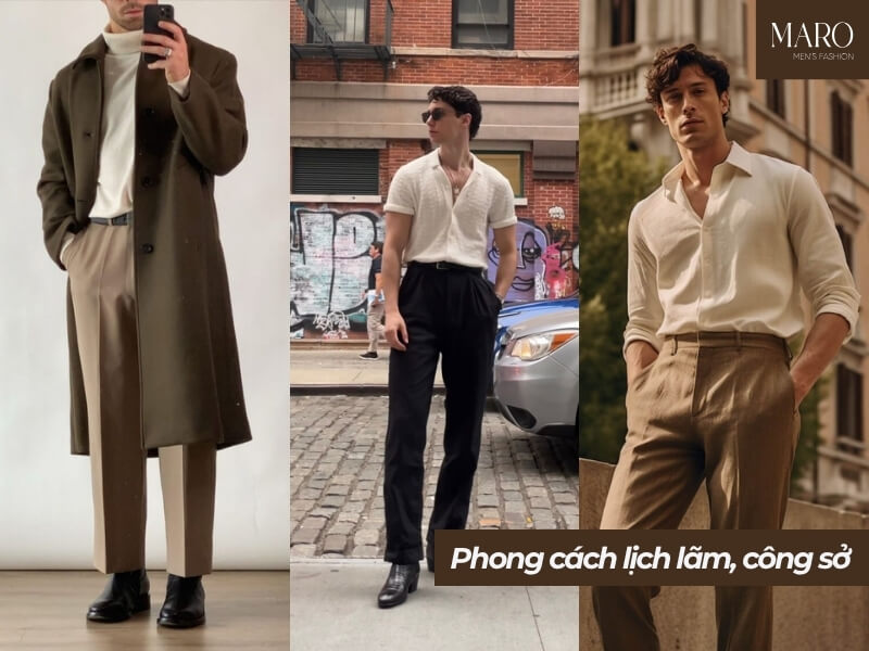 thời trang nam 30 tuổi phong cách lịch lãm công sở