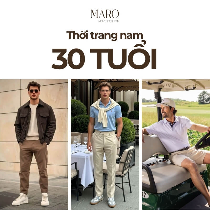 thời trang nam 30 tuổi