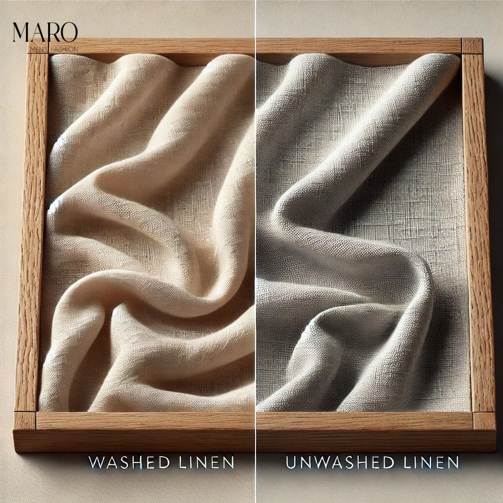 vải linen đã wash là gì
