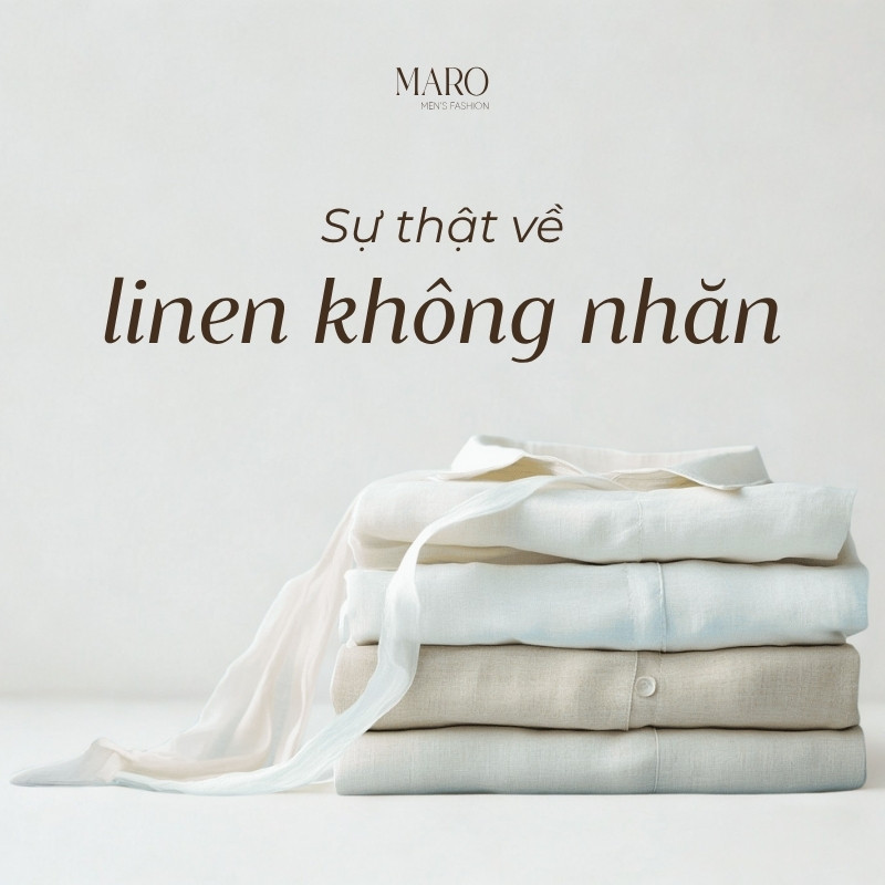 Vải linen không nhăn: Thực hư, Ứng dụng và Cách nhận biết
