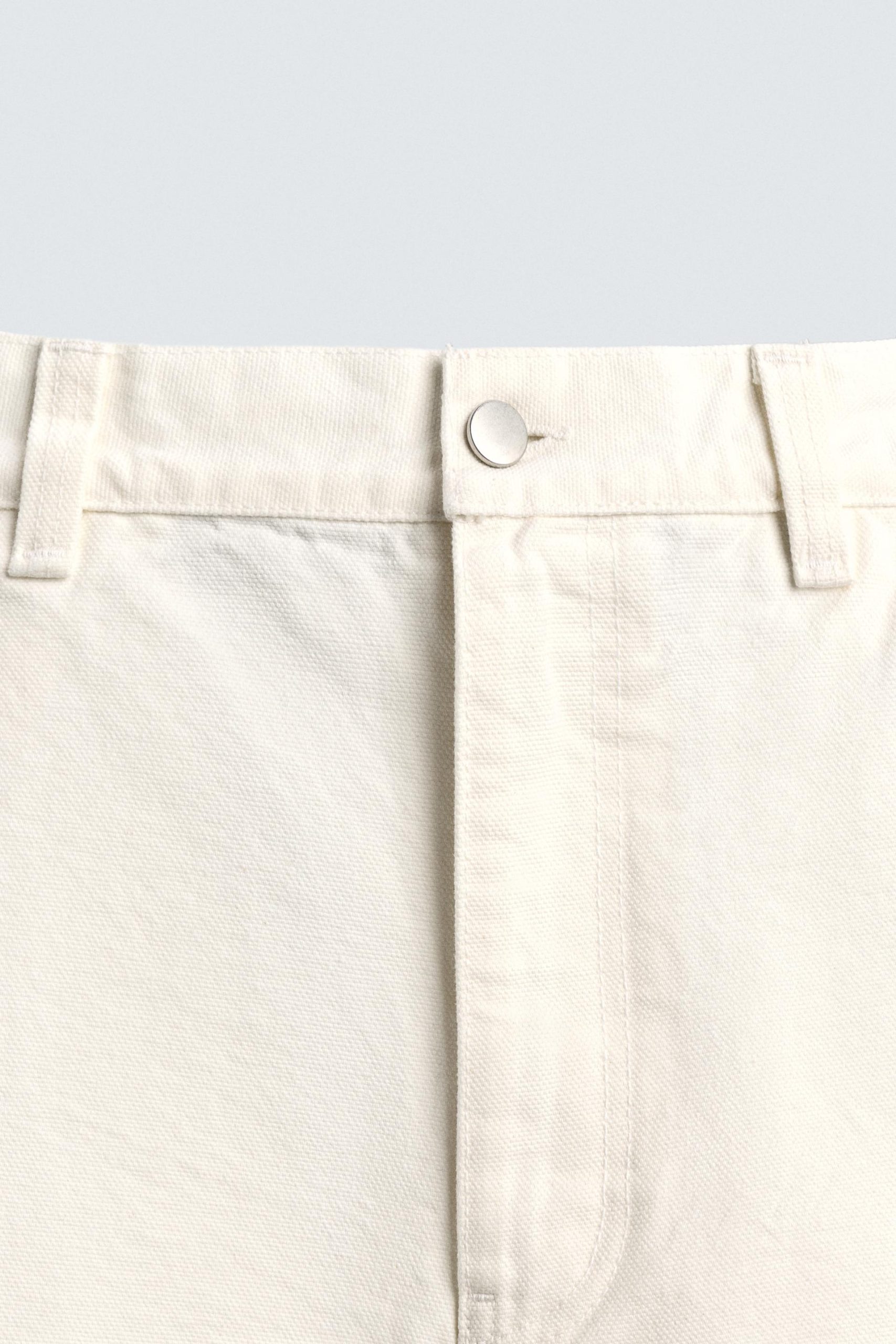 BAGGY FIT DENIM BERMUDA SHORTS WITH PATCH MARO - Ảnh 3