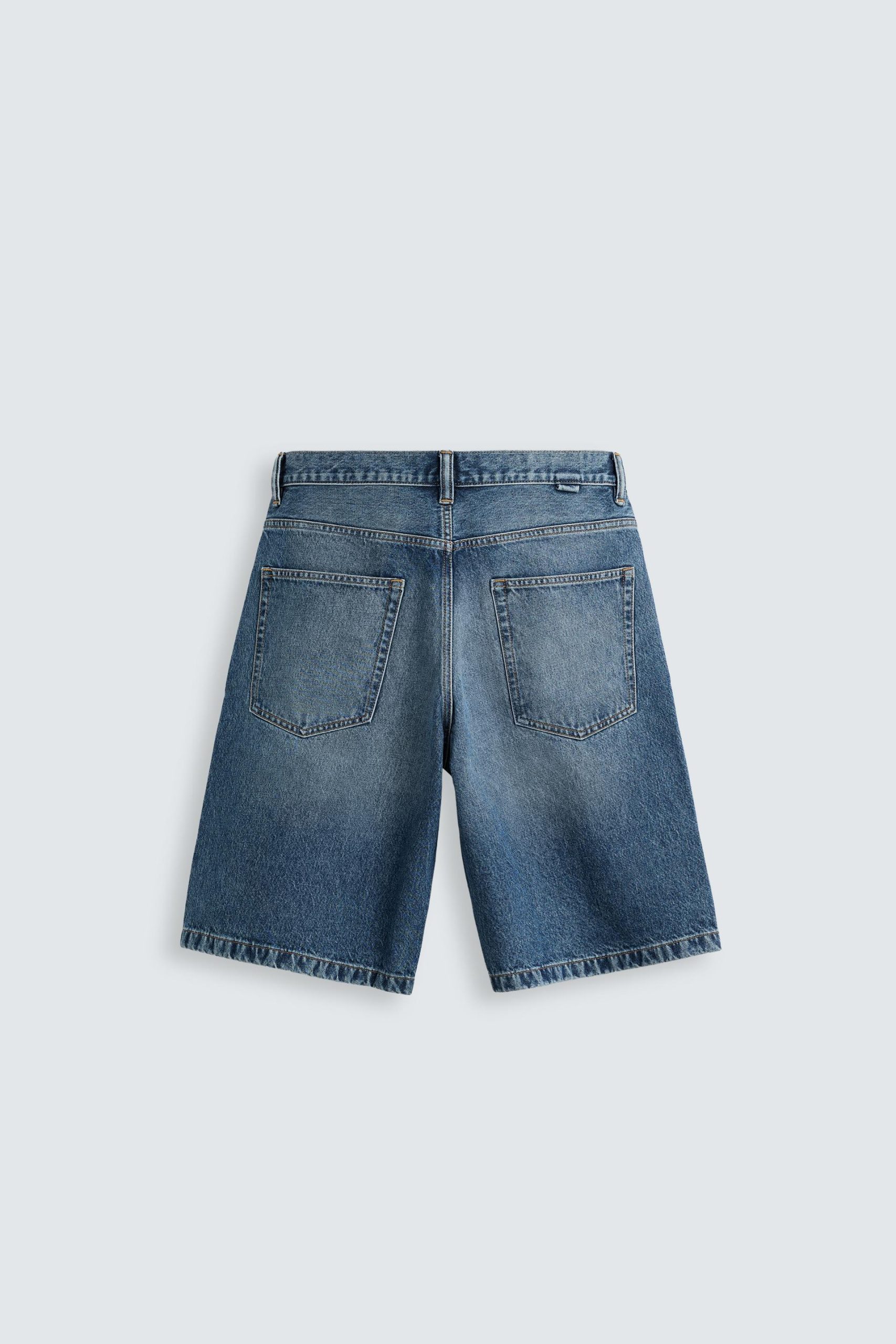 BAGGY FIT DENIM BERMUDAS MARO - Ảnh 3