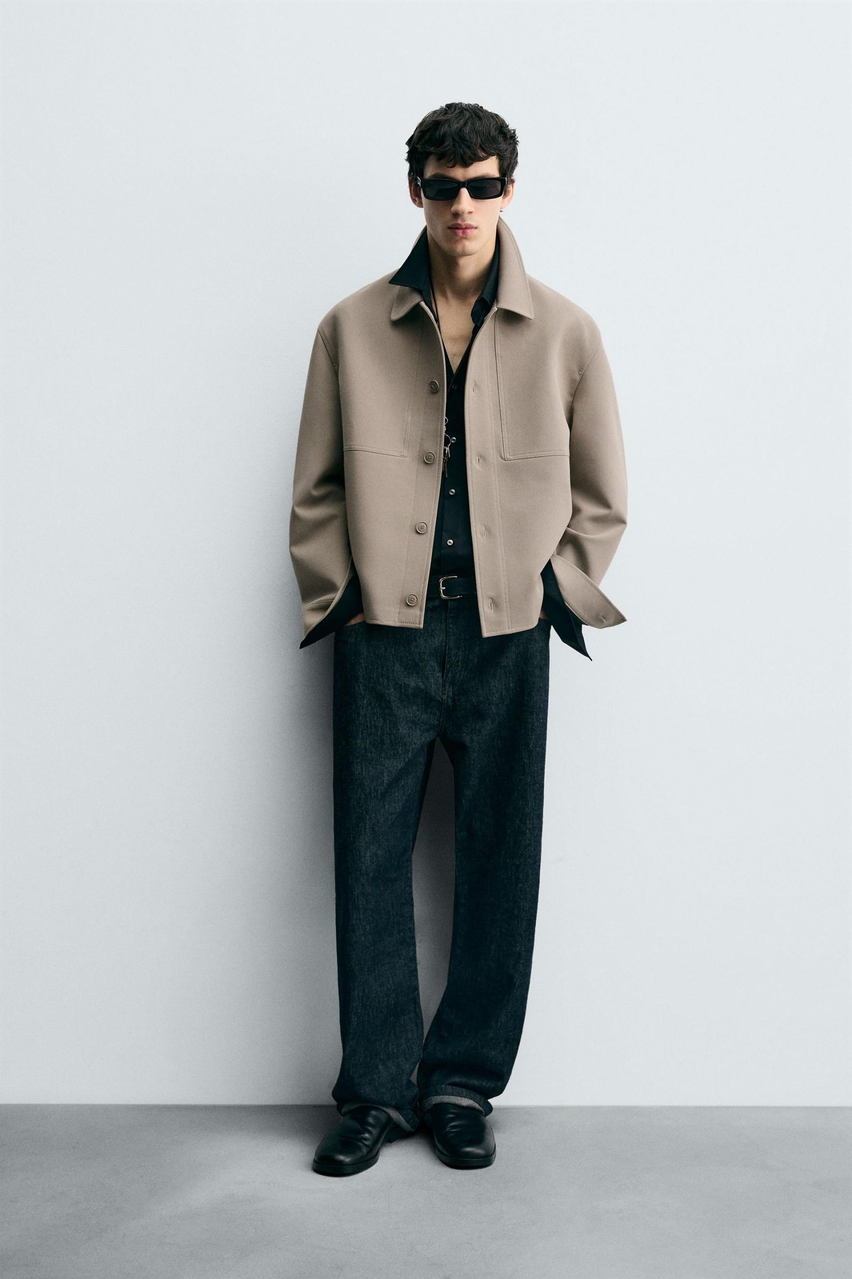 BOXY FIT OVERSHIRT MARO - Ảnh 7