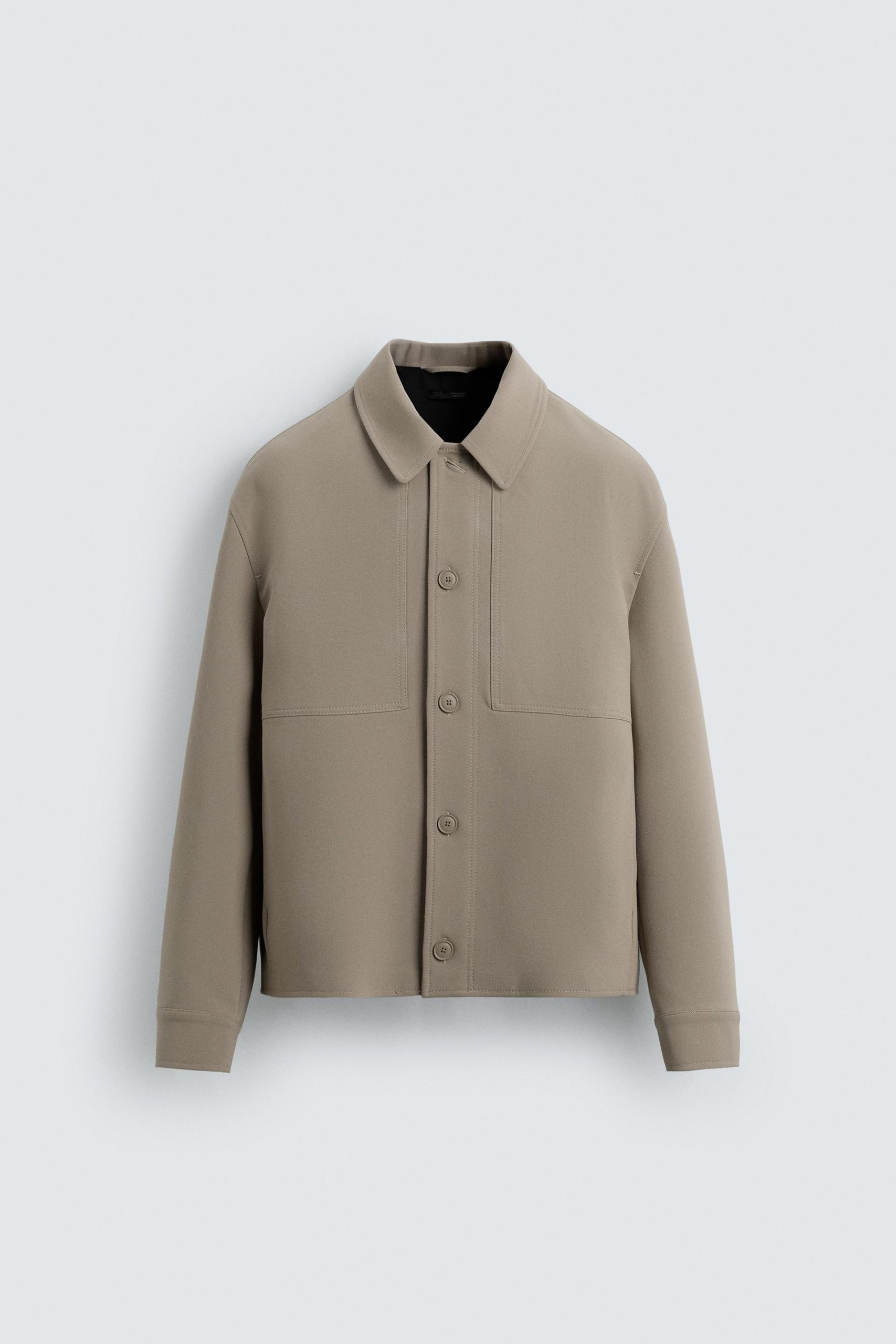BOXY FIT OVERSHIRT MARO - Ảnh 3