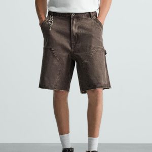 CARPENTER POCKET BERMUDA SHORTS MARO
