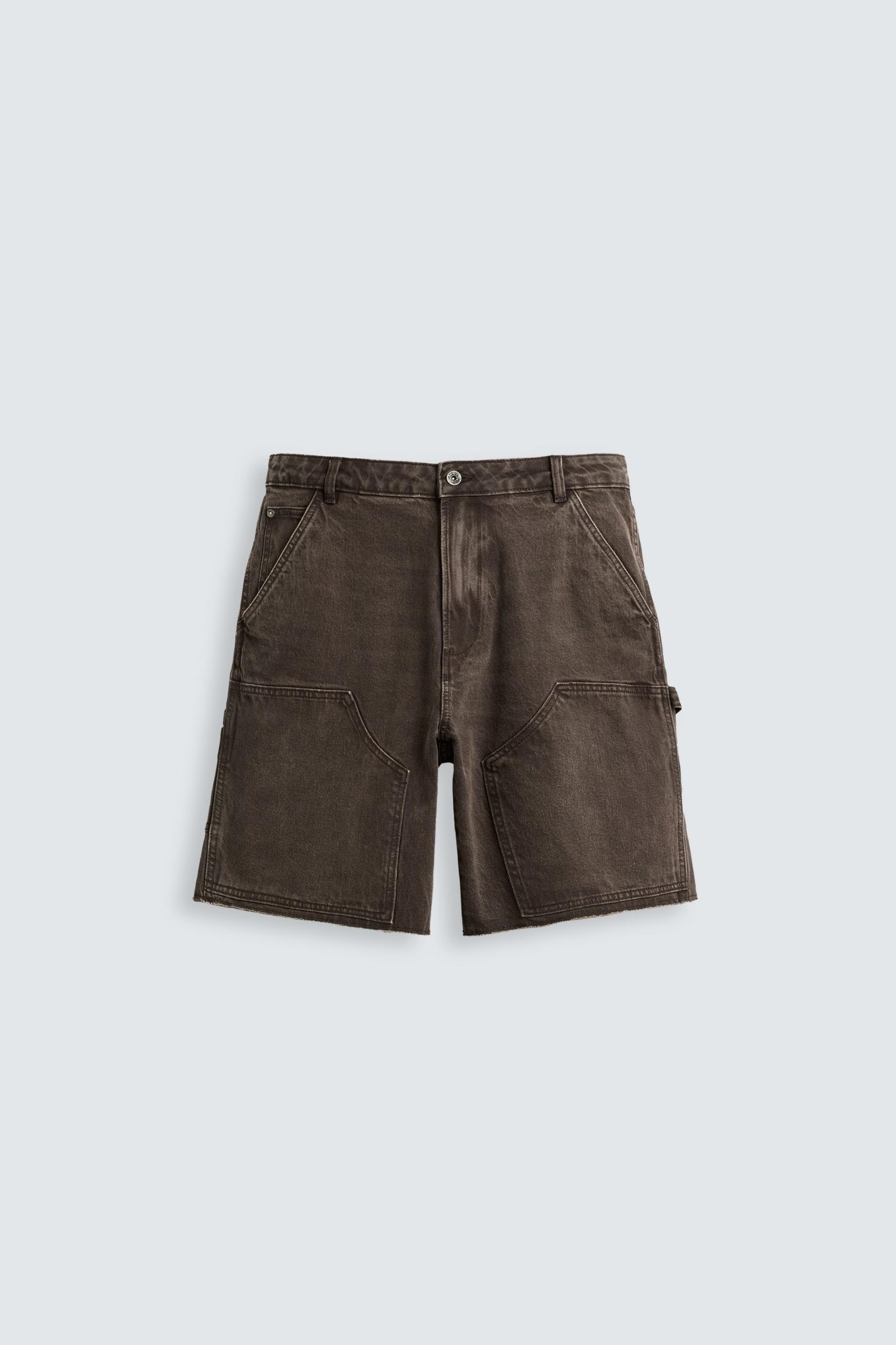 CARPENTER POCKET BERMUDA SHORTS MARO - Ảnh 5