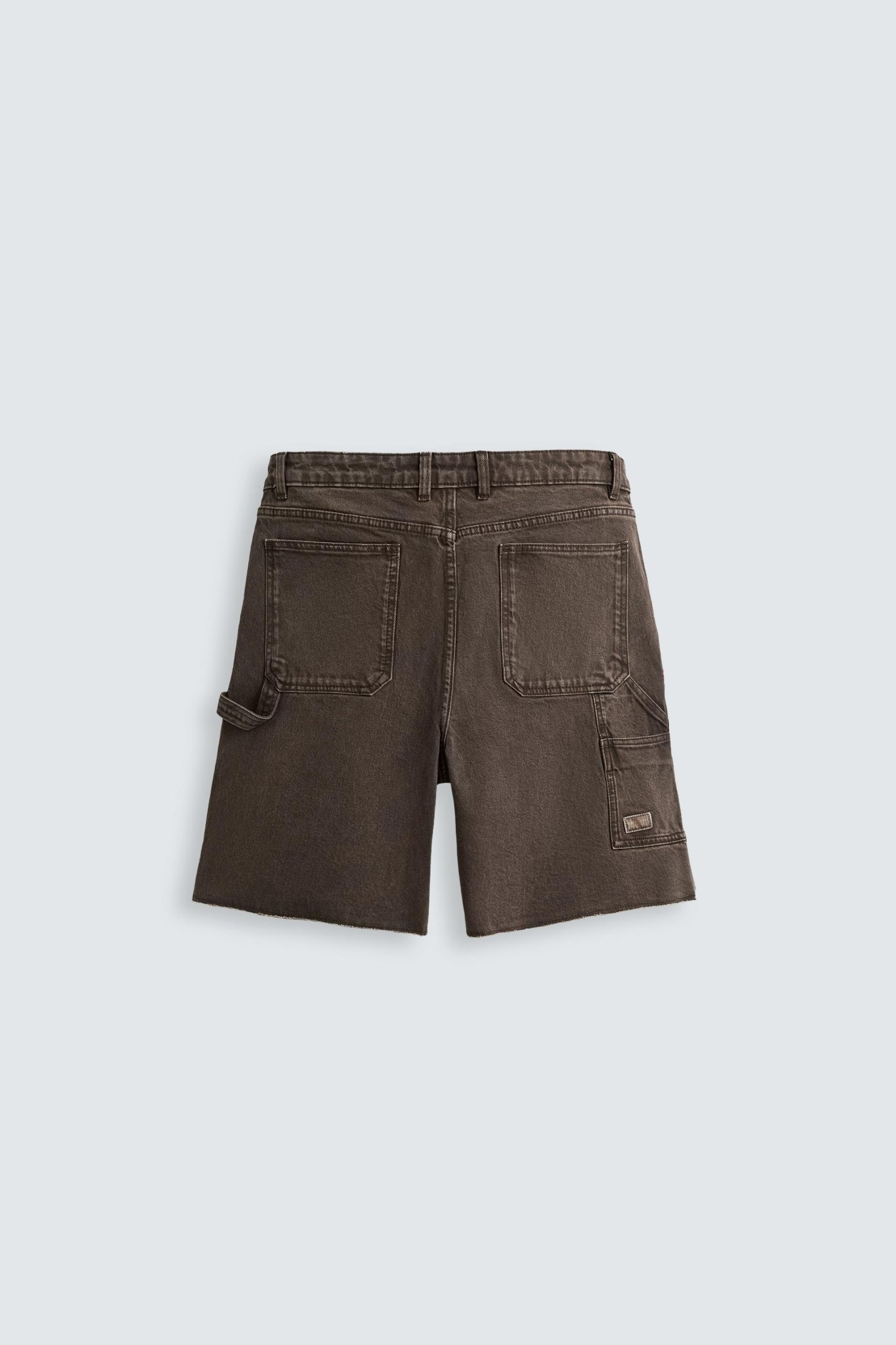 CARPENTER POCKET BERMUDA SHORTS MARO - Ảnh 4