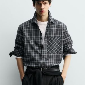 CHECK VOILE SHIRT MARO