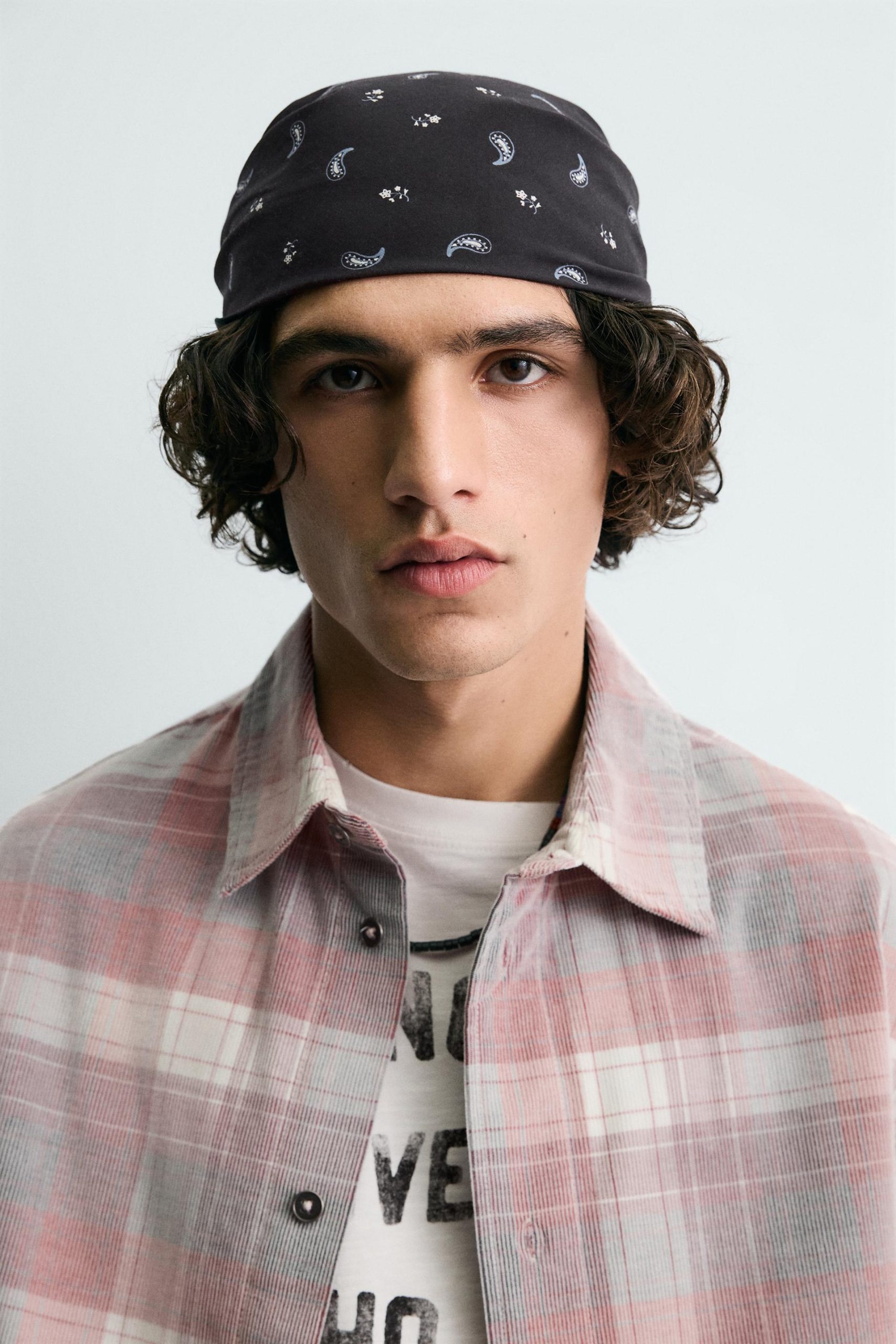 CORDUROY CHECK SHIRT MARO - Ảnh 4