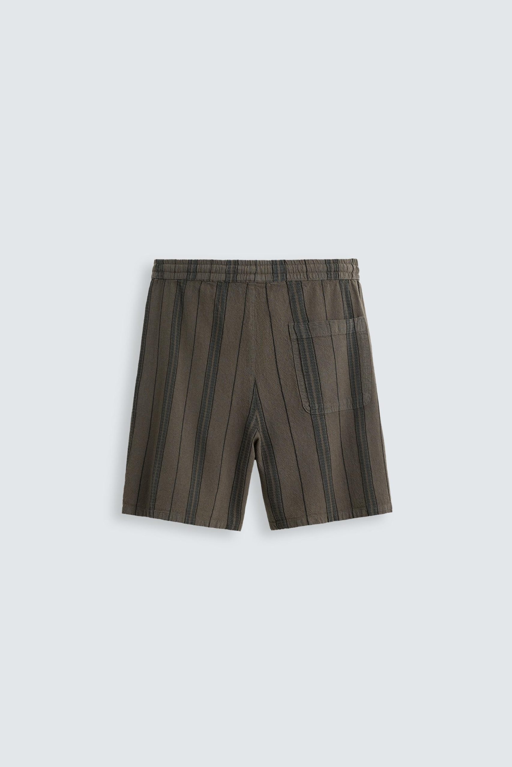 EMBROIDERED TEXTURED BERMUDA SHORTS MARO - Ảnh 2