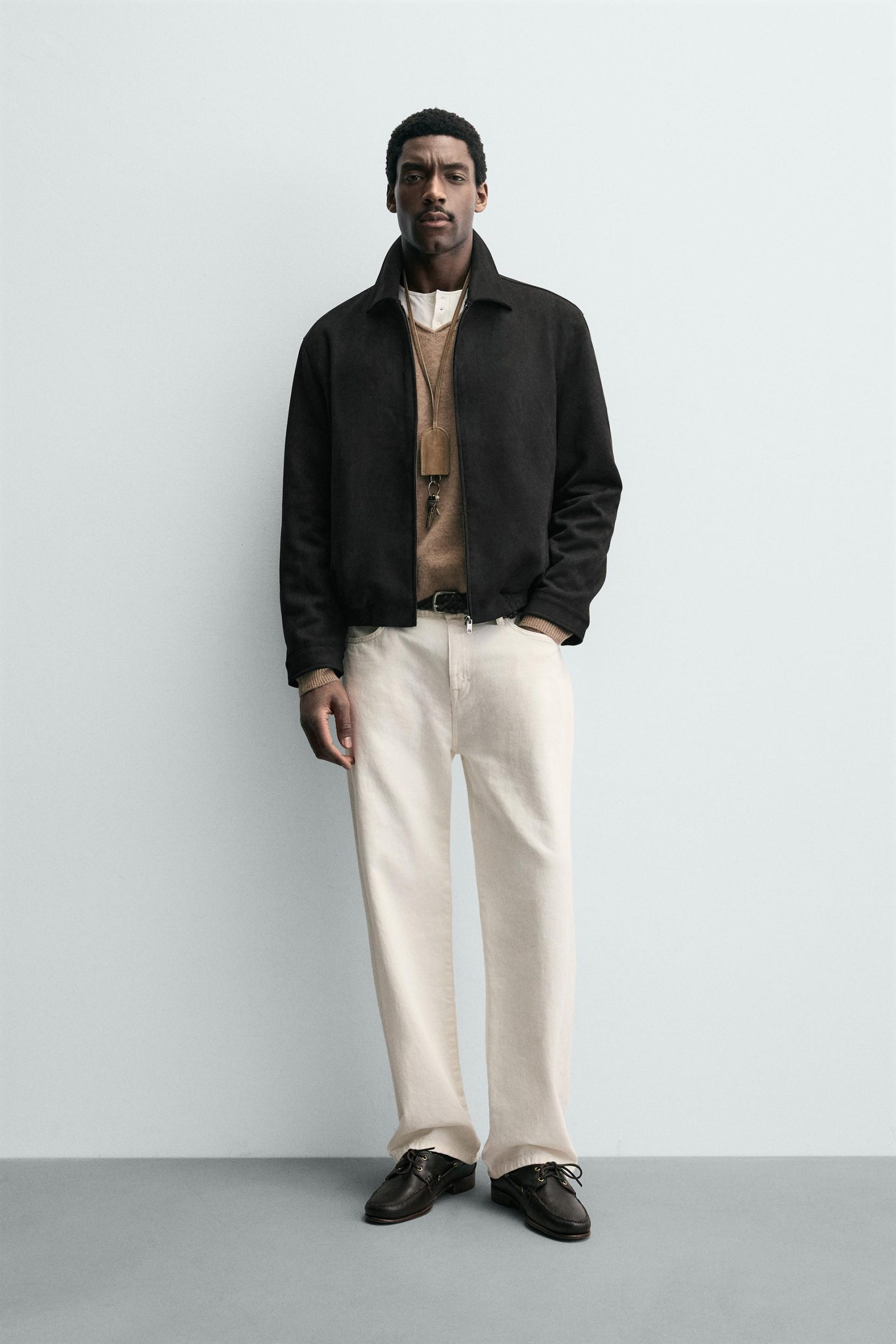 FAUX SUEDE JACKET MARO - Ảnh 7