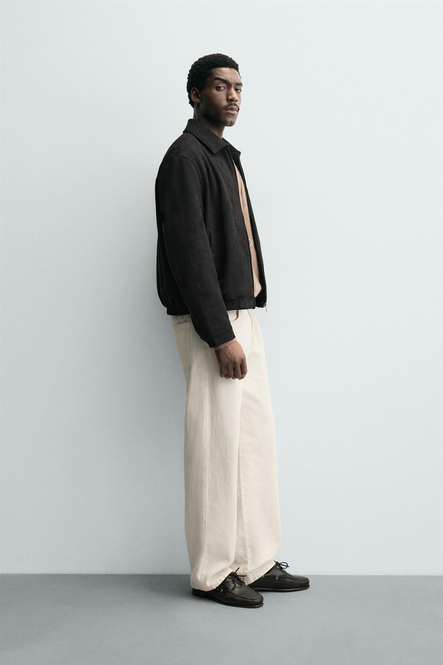 FAUX SUEDE JACKET MARO - Ảnh 5