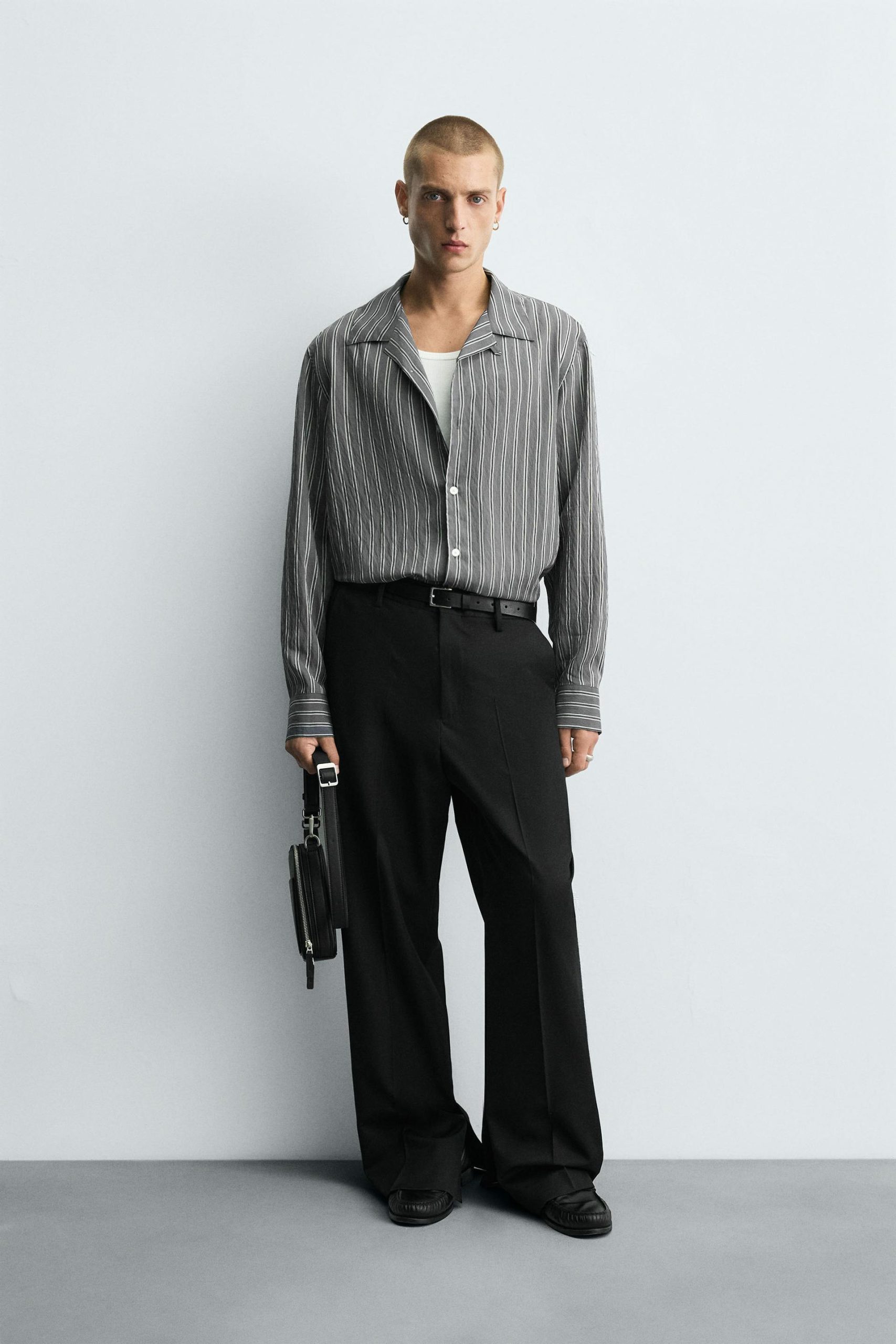 FLUID REGULAR FIT SHIRT MARO - Ảnh 9