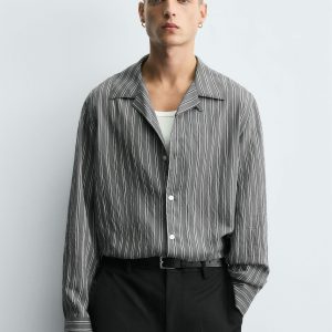FLUID REGULAR FIT SHIRT MARO