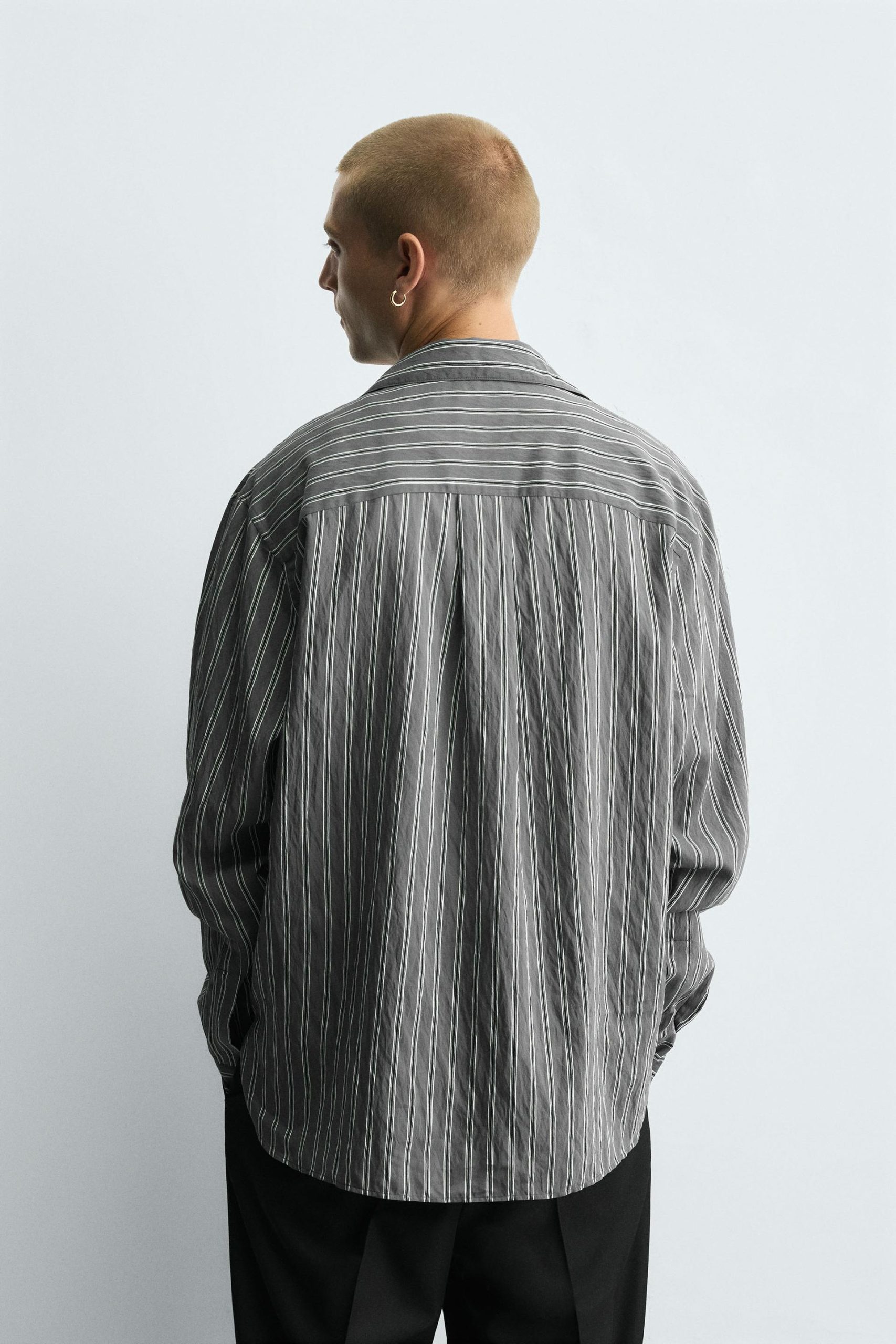 FLUID REGULAR FIT SHIRT MARO - Ảnh 7