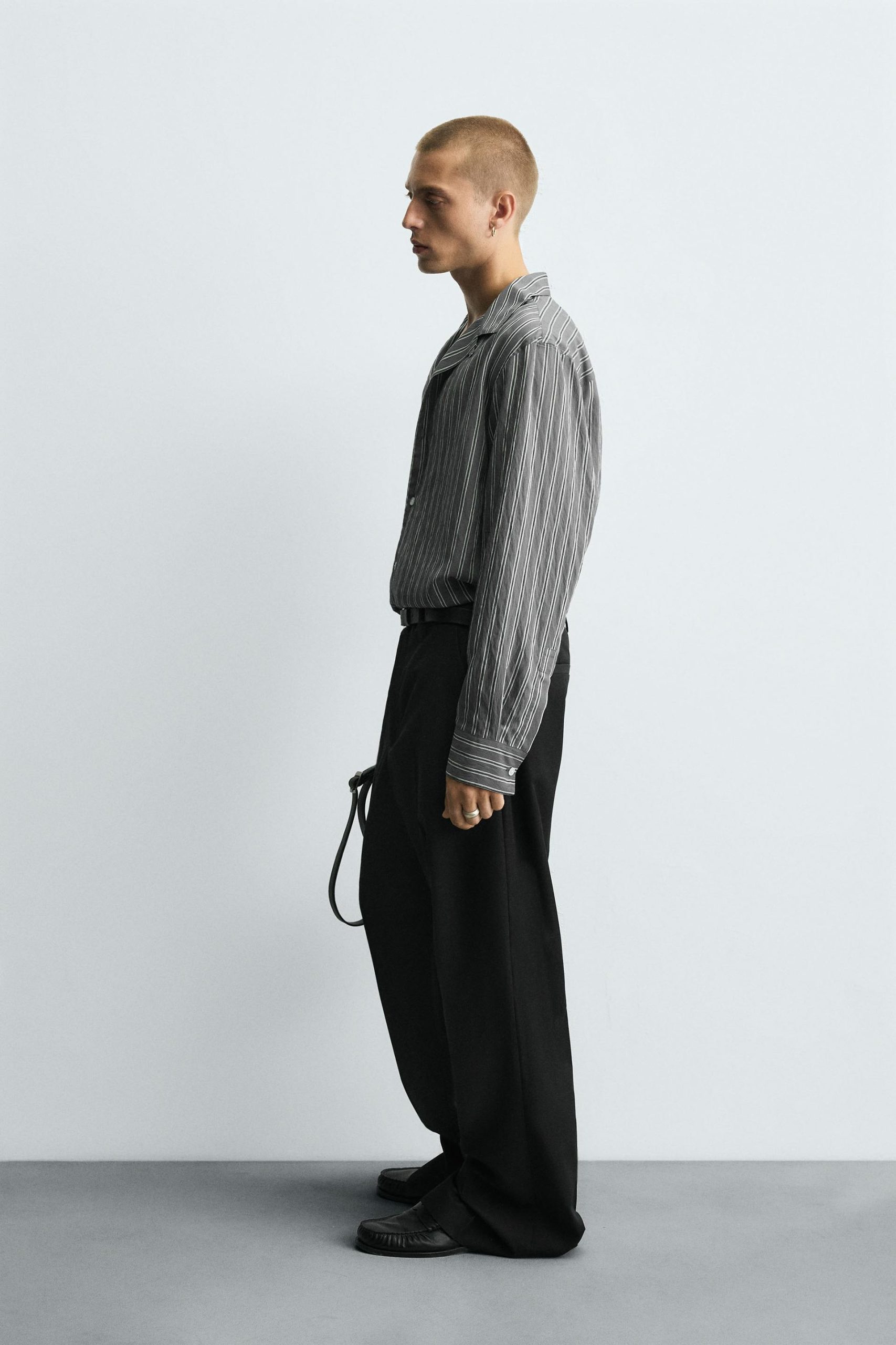 FLUID REGULAR FIT SHIRT MARO - Ảnh 6