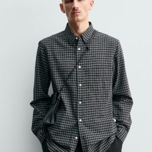 ORIGINS CHECK SHIRT WITH WOOL MARO