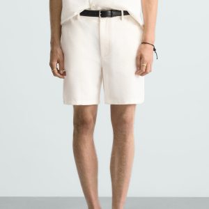 RELAXED FIT BERMUDA SHORTS MARO