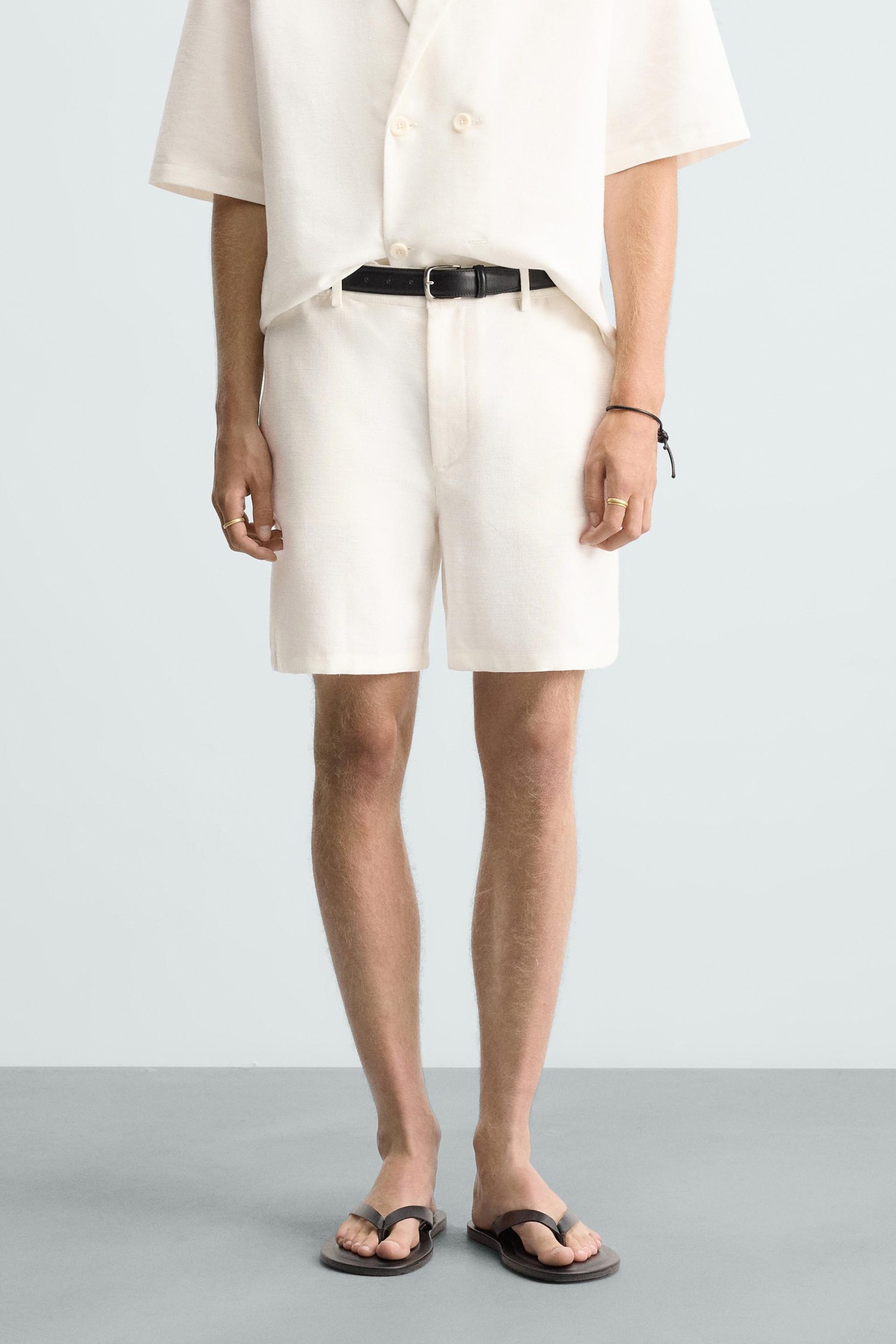 RELAXED FIT BERMUDA SHORTS MARO