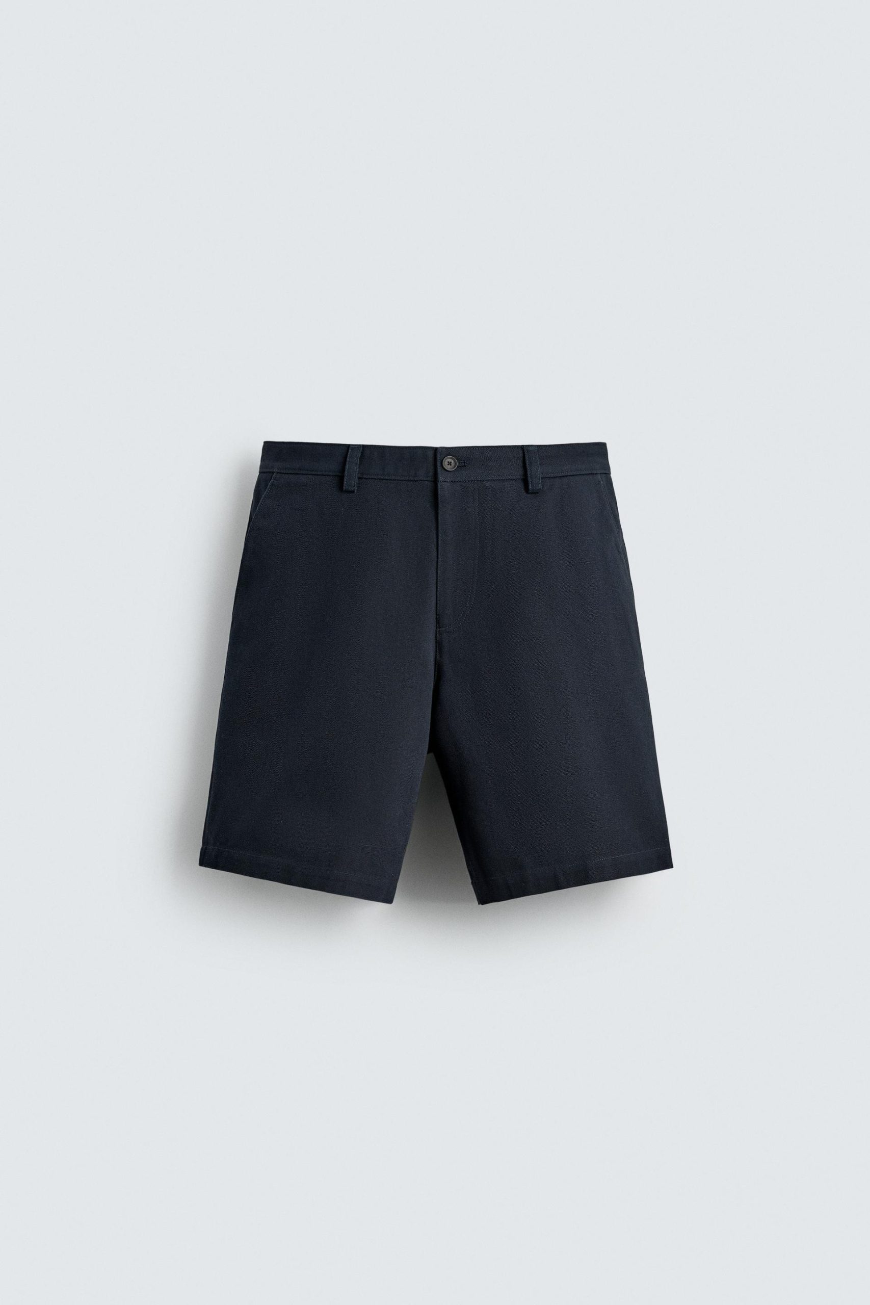 TEXTURED RELAXED FIT BERMUDA SHORTS MARO - Ảnh 3