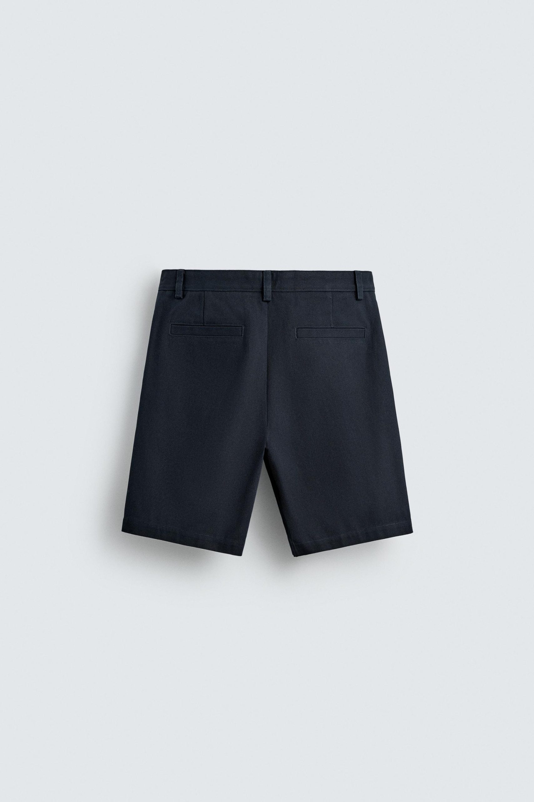 TEXTURED RELAXED FIT BERMUDA SHORTS MARO - Ảnh 2