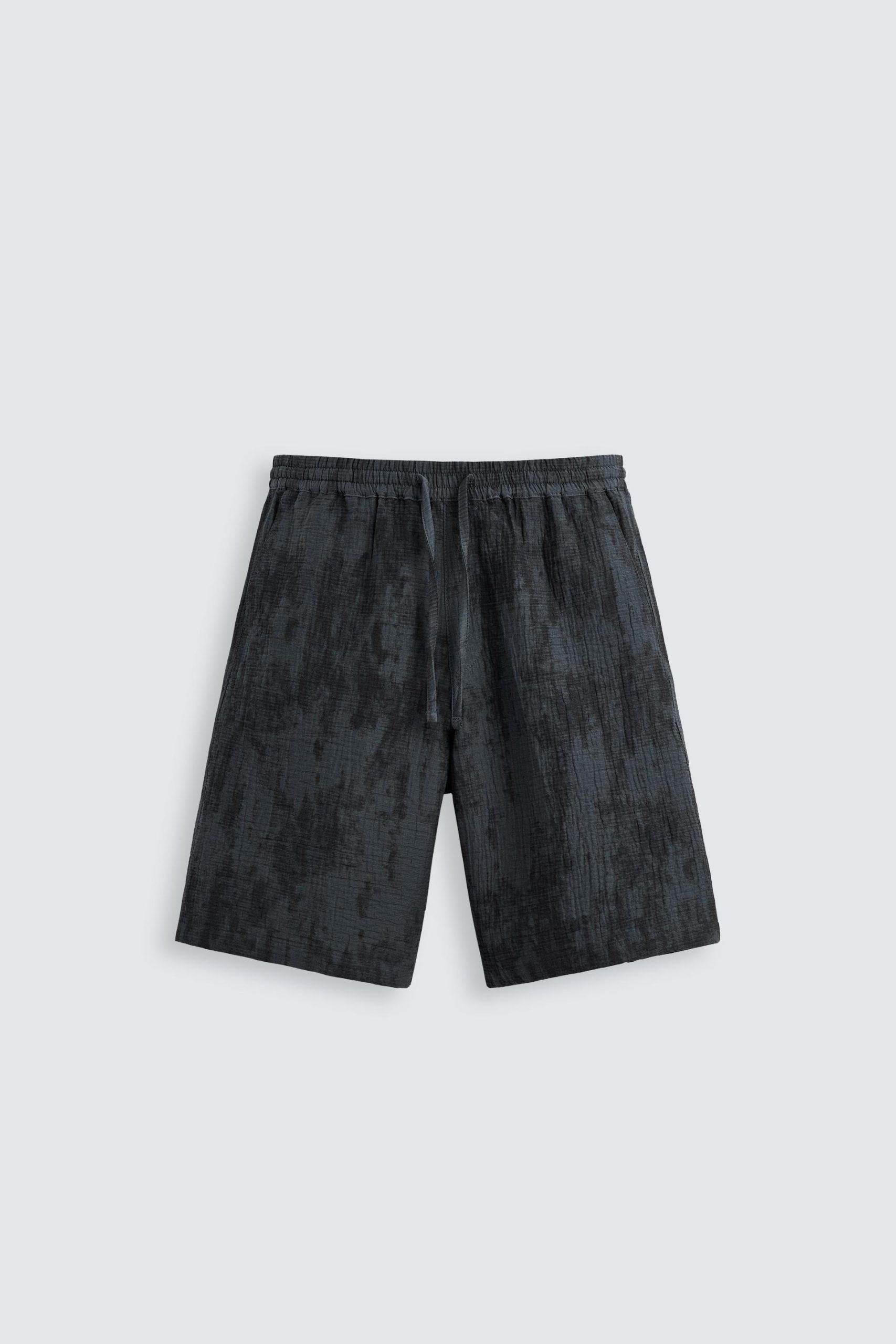 TIE-DYE PRINT TEXTURED BERMUDA SHORTS MARO - Ảnh 3