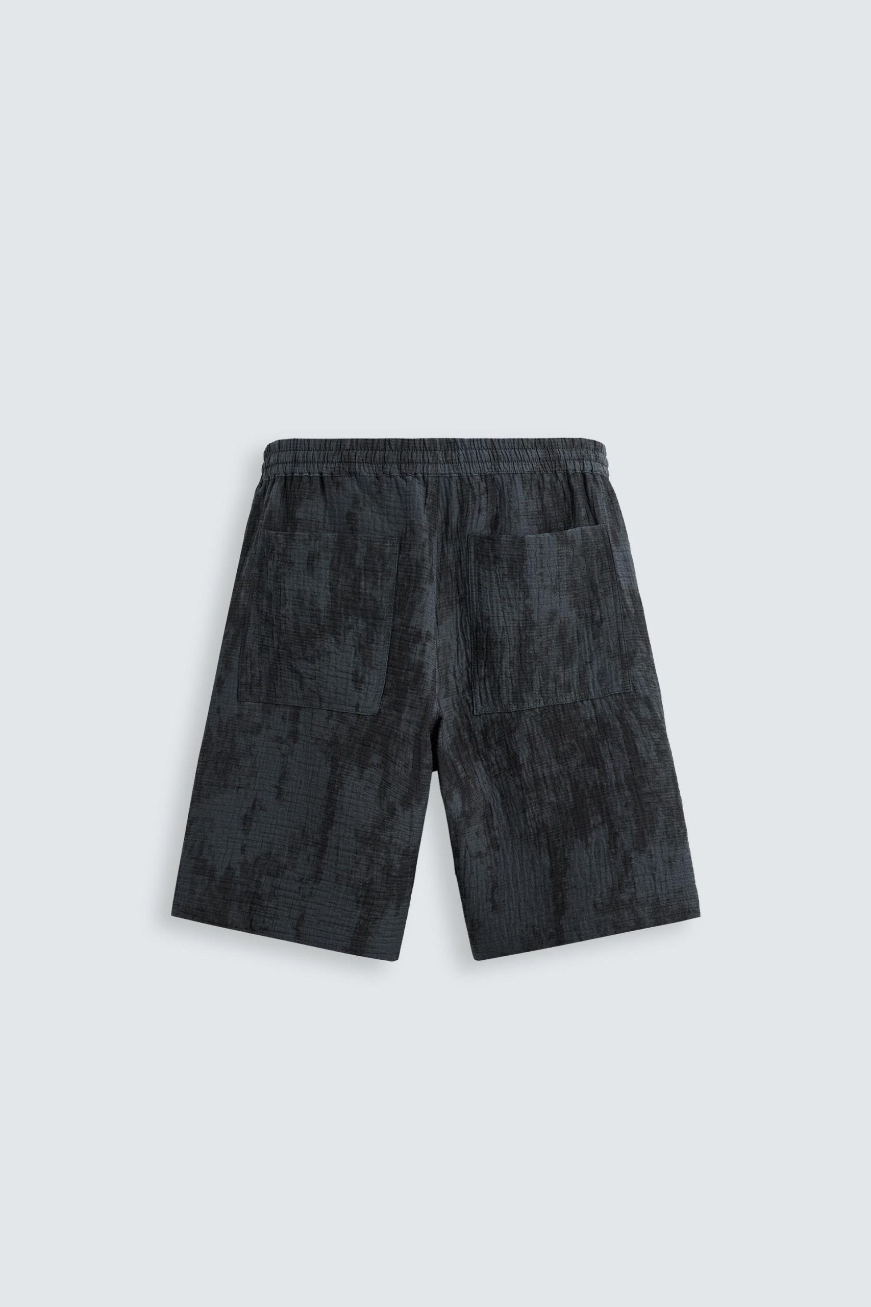 TIE-DYE PRINT TEXTURED BERMUDA SHORTS MARO - Ảnh 2