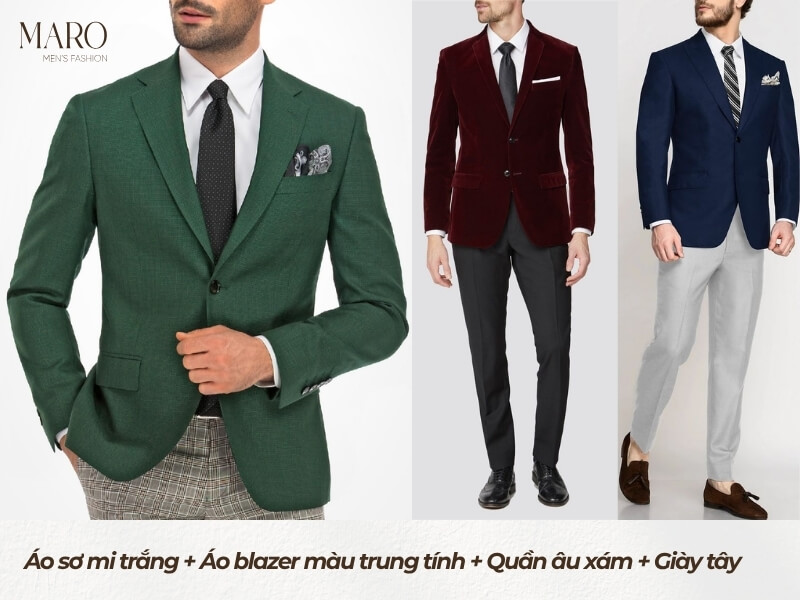 gợi ý các set phối đồ noel cho nam set 2