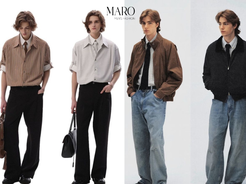 must have items phối đồ phong cách preppy nam