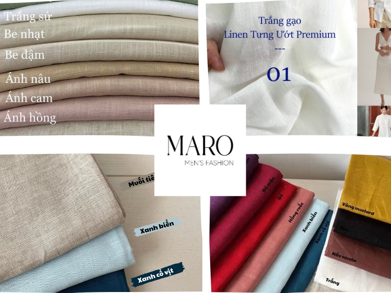 phân loại các loại vải linen tưng theo chất lượng