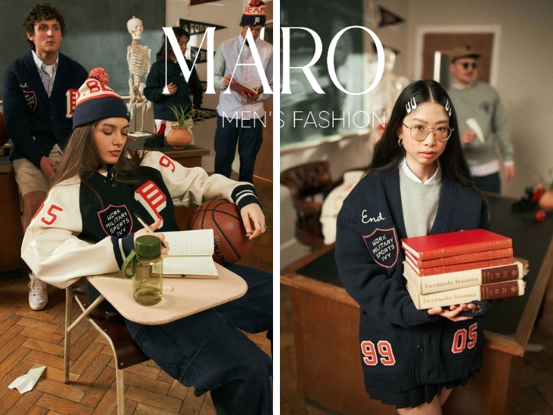 phối đồ với jacket varsity nam kinh điển