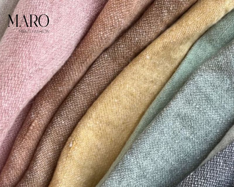 vải linen màu