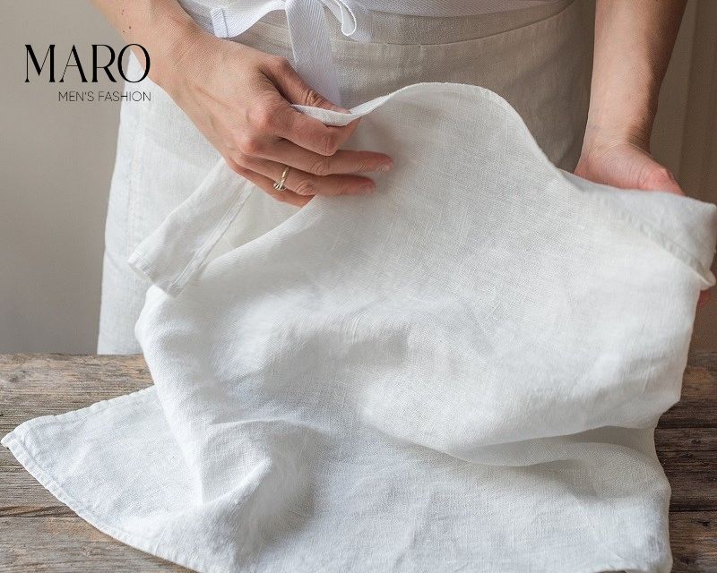 vải linen trắng