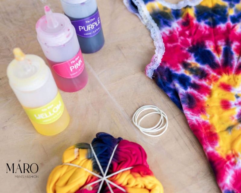 hướng dẫn cách nhuộm tie dye