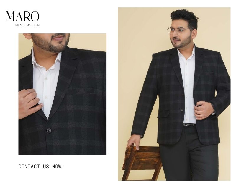 phối blazer cho người béo nam lịch lãm công sở