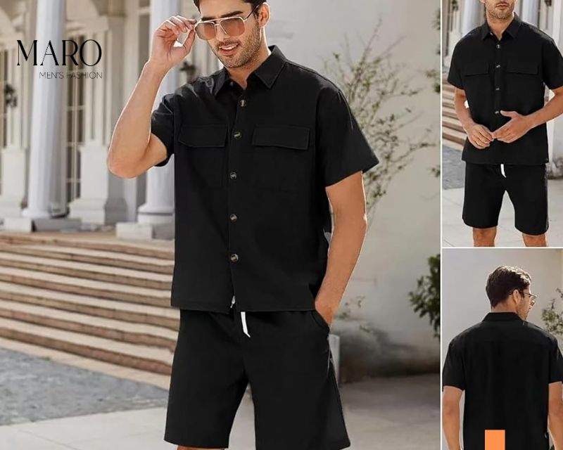 tại sao quần short phối áo sơ mi nam được ưu chuộng