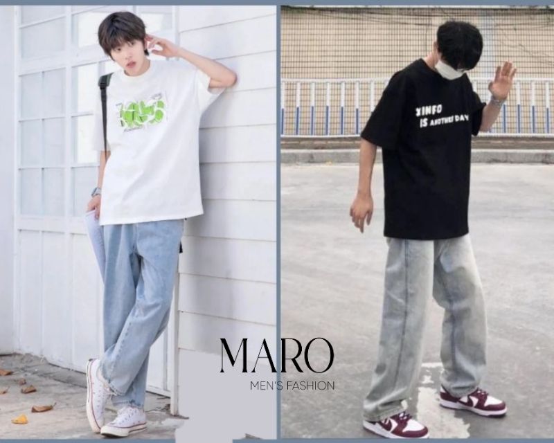 áo thun oversize nam màu nào dễ phối
