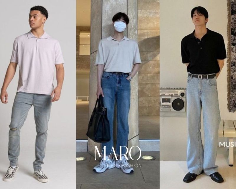 mặc áo oversize nam với quần gì 