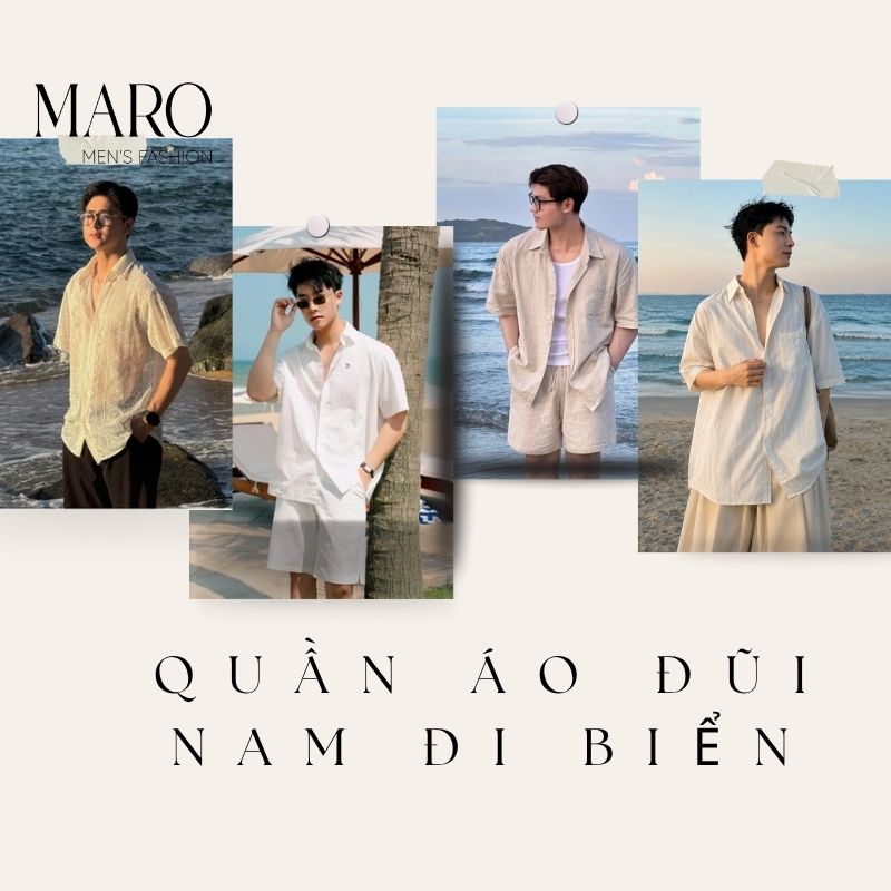 quần áo đũi nam đi biển