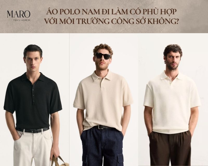 áo polo nam mặc đi làm