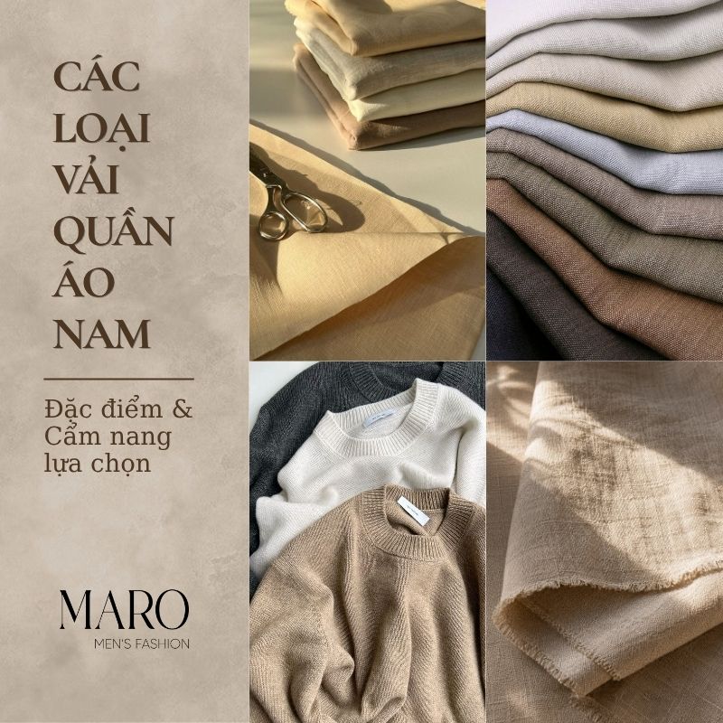các loại vải quần áo nam