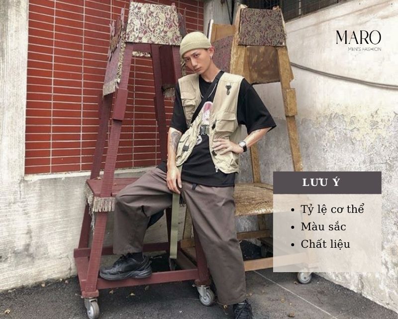 lưu ý khi mua và mặc áo gile túi hộp