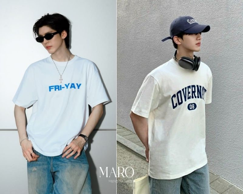 phối đồ oversize nam