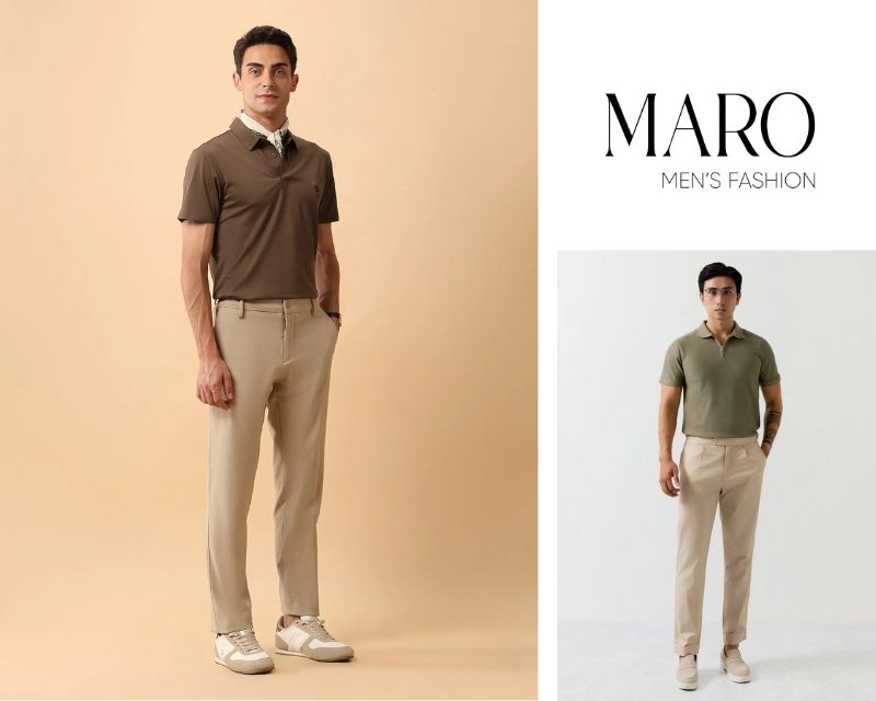 quần chinos smart casual cho nam