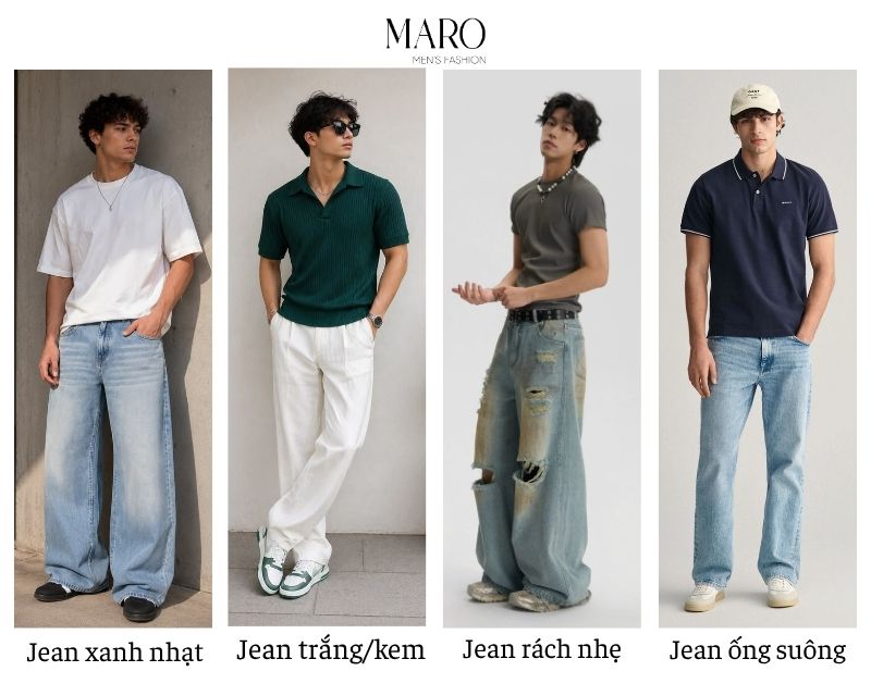quần jean nam mùa hè nên có