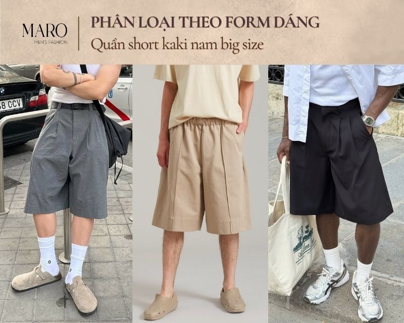 quần short kaki nam big size