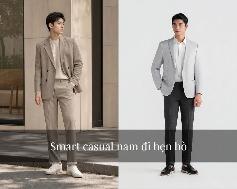 smart casual nam dự tiệc sự kiện
