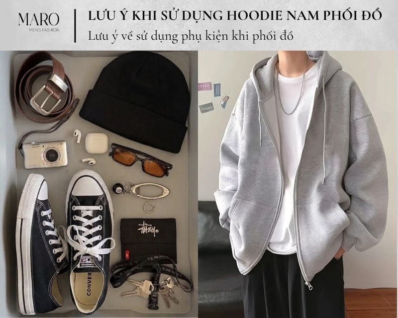 sử dụng phụ kiện khi phối đồ